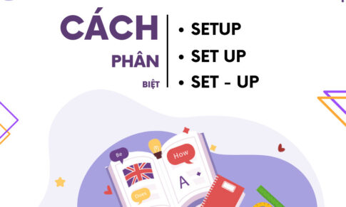 CÁCH PHÂN BIỆT “SET UP”, “SETUP” VÀ “SET-UP” TRONG TIẾNG ANH